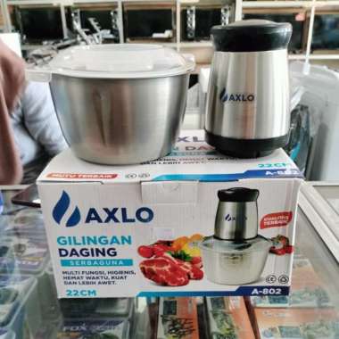 BLENDER DAGING STAINLESS STEEL AXLO CHOPPER