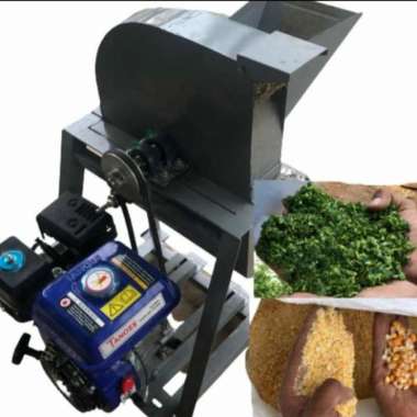 MESIN PENCACAH RUMPUT PAKAN TERNAK-DINAMO LISTRIK & DISEL (BENSIN) COD Dinamo listrik