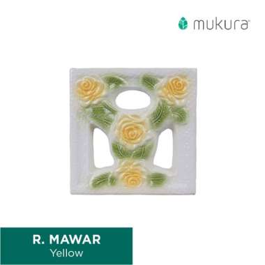 Roster Keramik Granit Mukura Mawar 20 x 20 cm Yellow