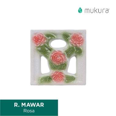 Roster Keramik Granit Mukura Mawar 20 x 20 cm Rosa