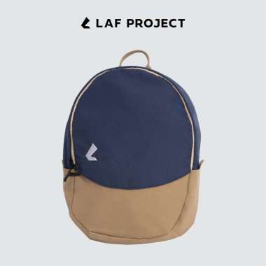 LAF Project - Tas Ransel Backpack Sekolah Kuliah Casual Navy Cream