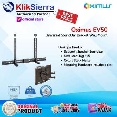 Universal Soundbar Bracket Wall Vesa Base Holder Premium OXIMUS EV50