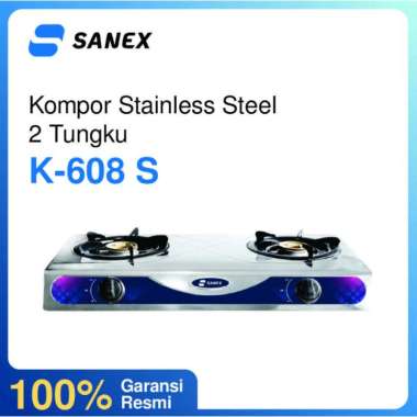Sanex Kompor Gas 2 Tungku (K-608 S)