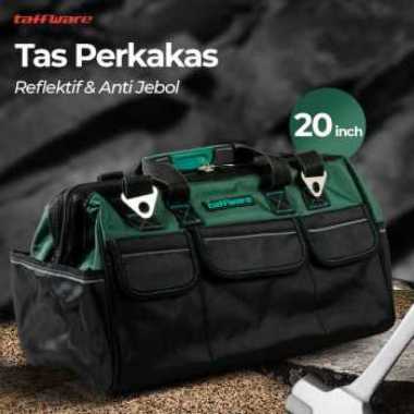 Tas Perkakas Storage Bag Waterproof with Reflective Strips 18 Inch- Green Green 20 inch