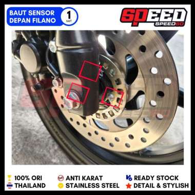 Baut Sensor Yamaha Grand Filano Baut Probolt Thailand Stainless King Nut Star Silver