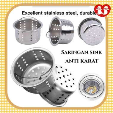 Saringan Afur / Saringan Sink Stainless / Sink Cuci Piring / Saringan Wastafel