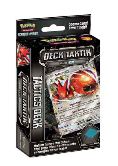 Pokemon TCG Starter Deck Taktik Scizor Ex