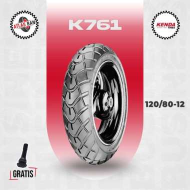 Ban Tubles Motor KENDA K761 120/80 Ring 12