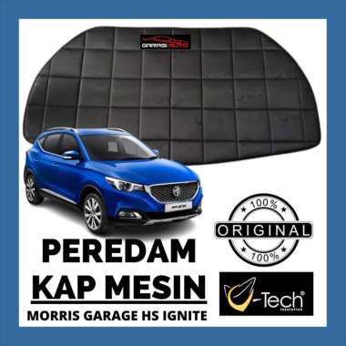 Peredam Panas Suara Kap Mesin Mobil Morris Garage HS Ignite Ori Vtech Hitam dan Slver