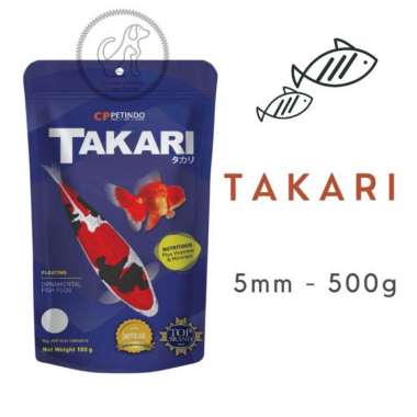 TAKARI 5mm 500gr - Makanan Ikan