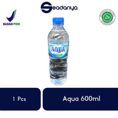 Aqua 600ml-Aqua Botol 600ml/Aqua Kemasan 600ml/Air Minu Aqua 600ml/Air Minum Botol/Air Minum Aqua Ke
