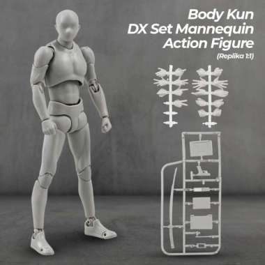 SHFiguart Body Kun DX Set Mannequin Action Figure (Replika 1:1) Jjk Action Jujutsu Kaisen Satoru Inu