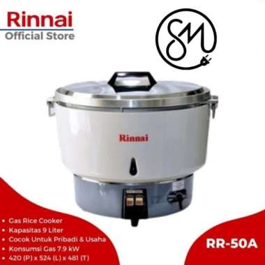 Rice Cooker Gas / LPG 9 L Liter Rinnai RR-50A Magi com RR50A RR 50 A
