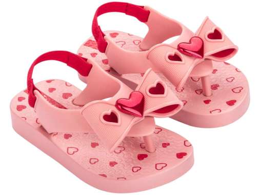 Ipanema FW24 Belle Baby Pink/Red Sandal Anak Perempuan (027248BE333) 25-26