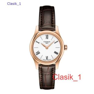 Original 100%!! TISSOT T063.009.36.018.00 Jam Tangan Wanita Analog Garansi Resmi Swiss Made Garansi
