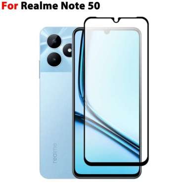Promo Tempered Glass Layar Realme Note 50 Full Cover Anti Gores Kaca Realme Note 50