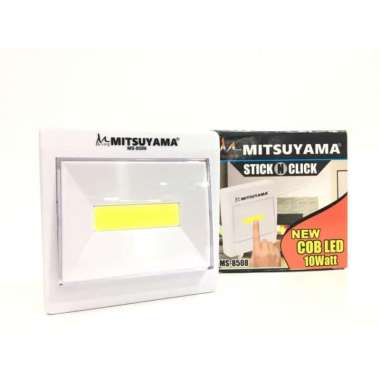 Lampu Emergency Mitsuyama Stick N Click MS-8508 COD LED 10watt