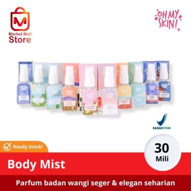 Oh My Skin! Body Mist Parfum Badan 30ml - Parfum Tubuh Wangi Seger & Elegan Seharian Blooming Garden