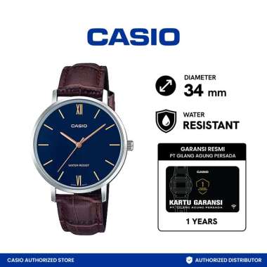 Casio LTP-VT01L-2BUDF Jam tangan wanita