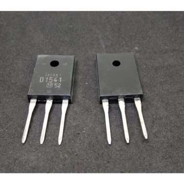 Transistor D1541 Silicon NPN 1500V 3A 50W utk Horizontal Plus Diode