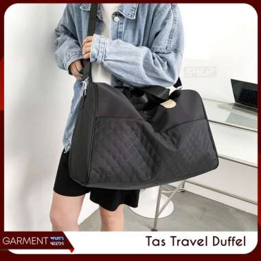 Tas Jumbo Slempang Pria Wanita Tote Bag Kuliah Kerja Gym Big Size Tahan Air Fashion Simple UNGU