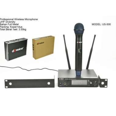 MIC WIRELESS DB VOICE US 500 / US500 SINGLE MIC ORIGINAL DBVOICE
