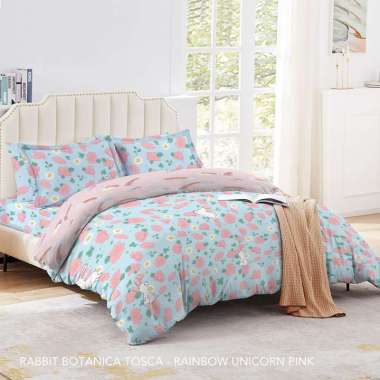King Rabbit Bamboo Collagen Complete Set Bed Cover & Sprei Luxury Collection - Rabbit Botanica Tosca