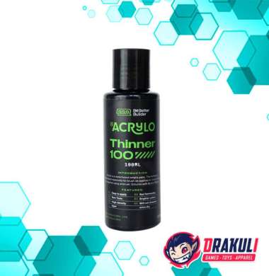 Acrylo Thinner for Model Kit (100ml) CT100