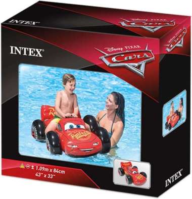 INTEX PELAMPUNG 57516 CARS RIDE-ON 109X84CM