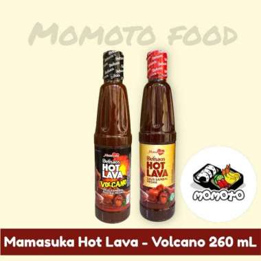 HOT LAVA - VOLCANO Mamasuka Delisaos 260 ml Saus Sambal Pedas HALAL Hot Lava