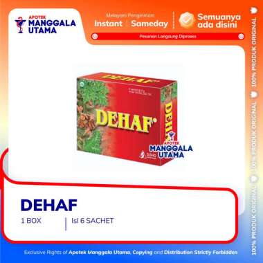 DEHAF PER BOX 6 SACHET