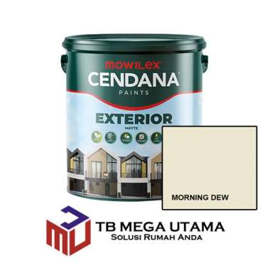 Mowilex Cendana Exterior Morning Dew 5 Kg | Cat Decorative Tembok Eksterior