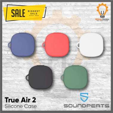 Earphone Case Casing Silicon Protect SoundPeats True Air 2 Black