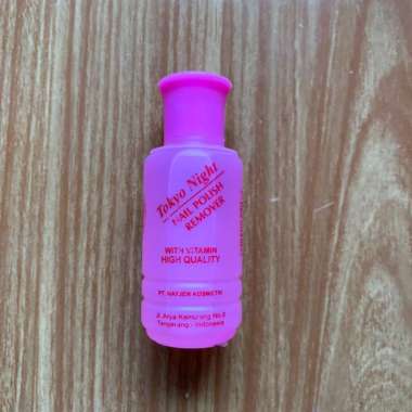 ASETON TOKYO NIGHT NAIL POLISH REMOVER/ PEMBERSIH KUKU/ pembersih kutek/ nail remover MINI