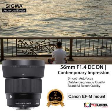 Sigma 56mm f/1.4 DC DN Contemporary Lens for CANON
