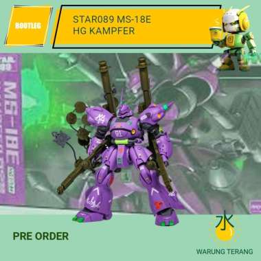 STAR 089 MS-18E Kampfer purple Star model plastic model kit