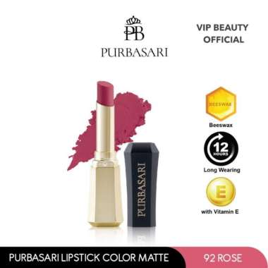 PURBASARI Lipstick Color Matte Hydra Series 92 ROSE