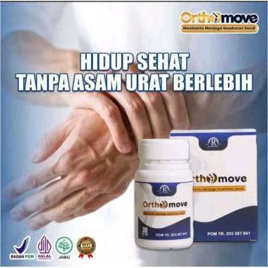 Orthomove Kapsul Nyeri Tulang Sendi & Rematik Orthomove