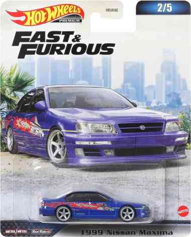Hot Wheels 99 Nissan Maxima Fast Furious Mix C 2023 Premium