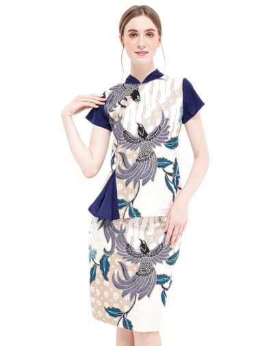 Rianty Batik Premium Wanita Baju Setelan Set Akya Akyas XXL