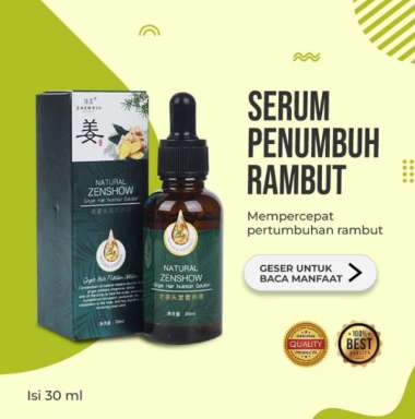 Hair serum penumbuh rambut zenshow aroma ginseng