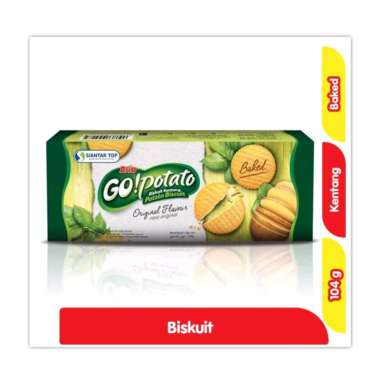 Go Potato Biskuit Kentang 104 gr Cemilan