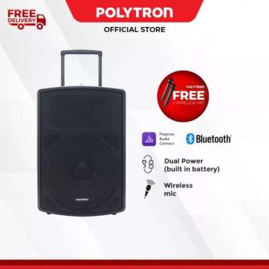 POLYTRON PROFESSIONAL ACTIVE SPEAKER PAS PRO12F3 RESMI POLYTRON