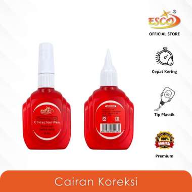 ESCO Cairan Koreksi / Tip- Ex Cair / Correction Fluid K-01