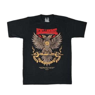 READY STOCK - Rebellion Rose x Over Distortion - TS TANGAN DIDADA, Pria & Wanita Bahan Cotton Combed