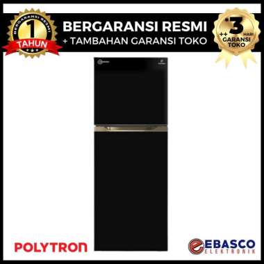 Kulkas 2 Pintu Polytron PRM 430X Kapasitas 300 Liter