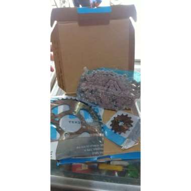 GEAR GIR SET DEPAN BELAKANG PAKET RANTAI WIN OLD NEW