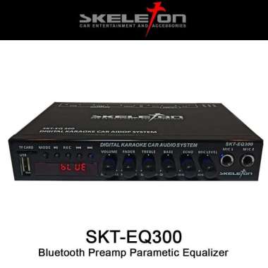 Parametric Car Equalizer - Skeleton - SKT-EQ300 - Bluetooth