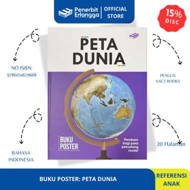 BUKU POSTER: PETA DUNIA