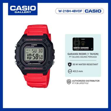 Casio Jam Tangan Pria Digital W-218H-4BVDF Sport